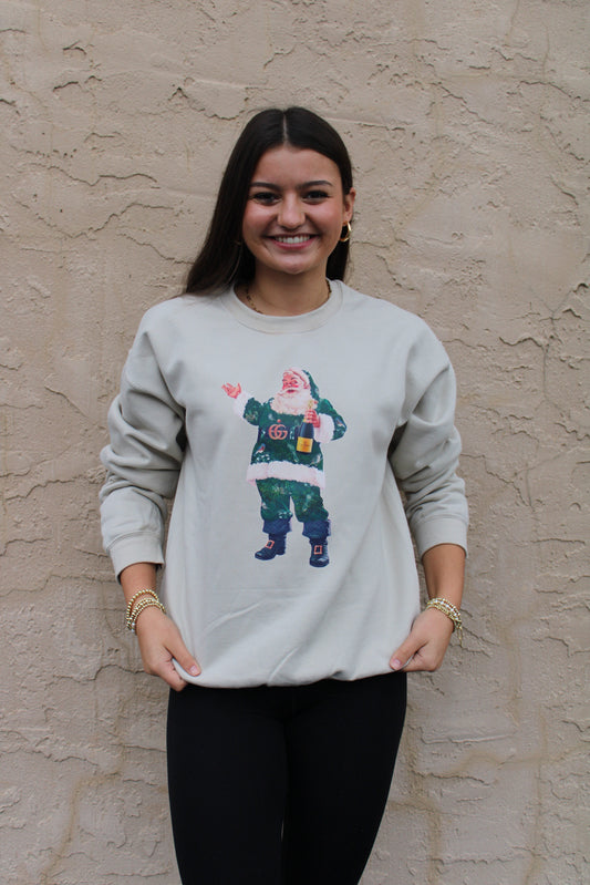 Boujee Santa Sweatshirt