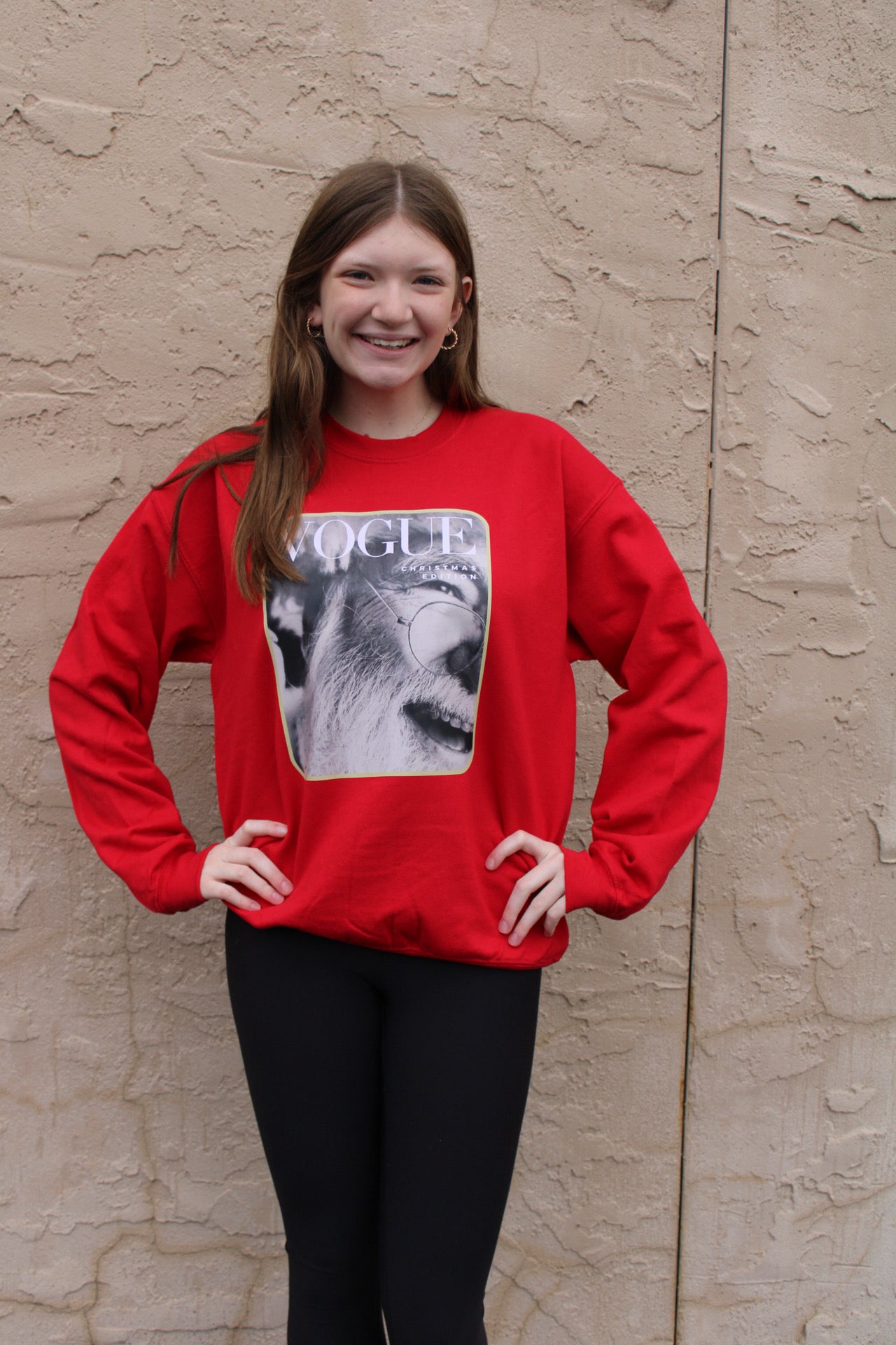 Santa Magazine Cover Sweatshirt