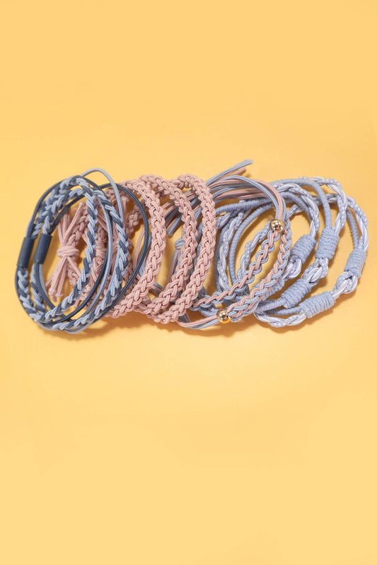 Boho Dual Function Knot Bracelet Hair Ties