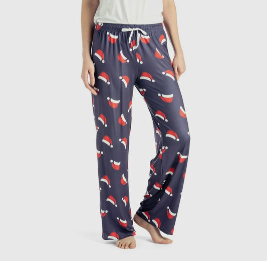 Holiday Lounge Pants- Santas Nightcap