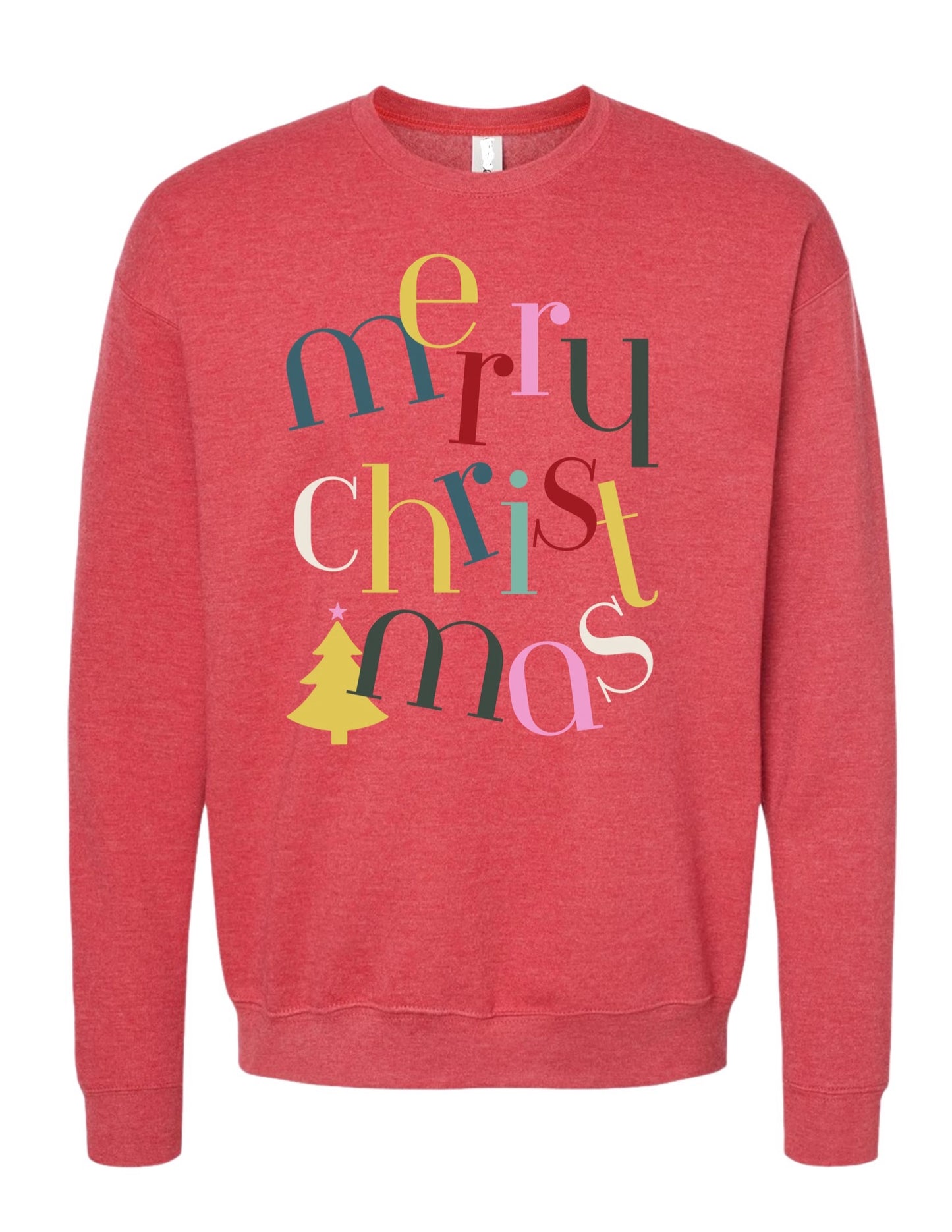 Scrambled Merry Sweatshirt