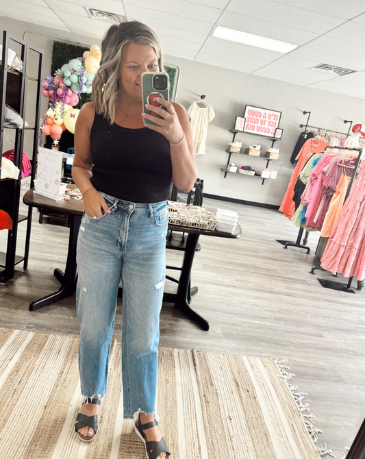Brooke Barrel Jeans