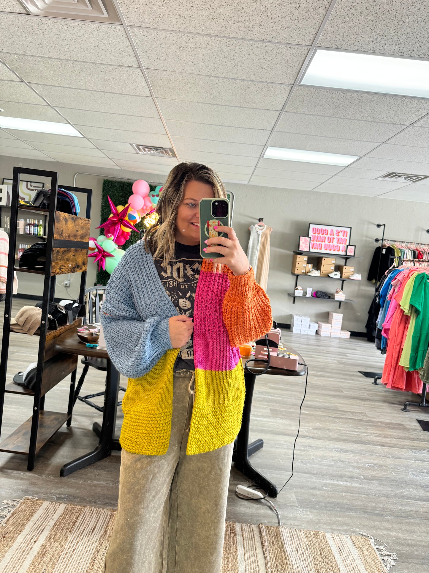 Colorful For Fall Cardigan