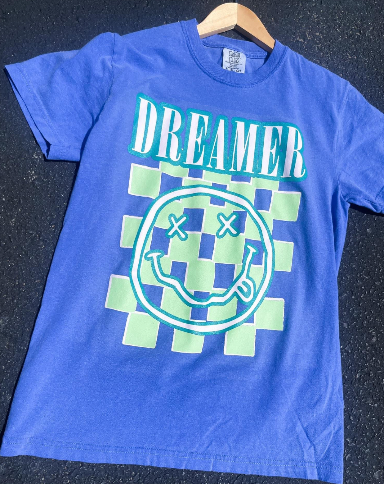 Dreamer Checkered Tee