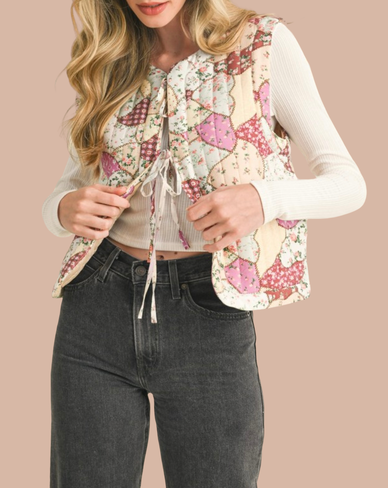 Patchwork Vest