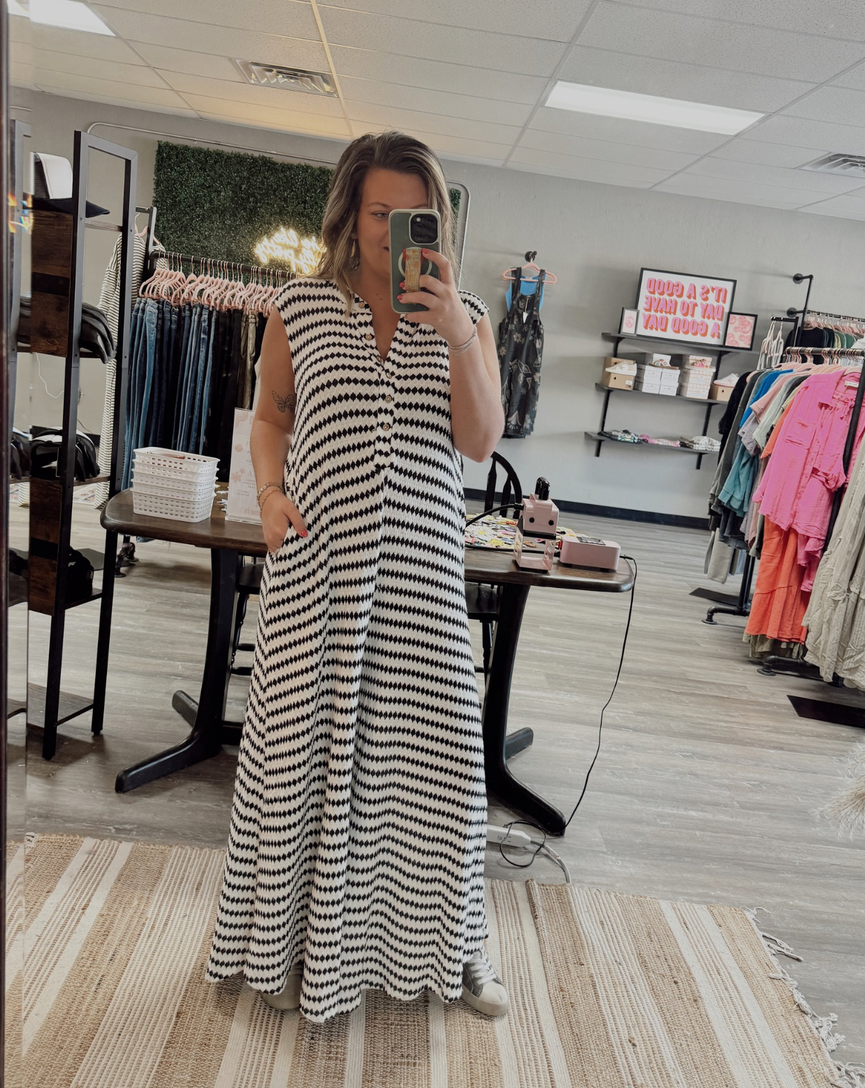 Living For Today Striped Jumpsuit