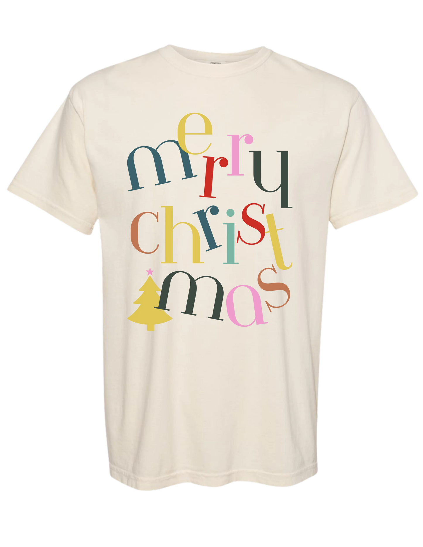 Scrambled Merry Tee