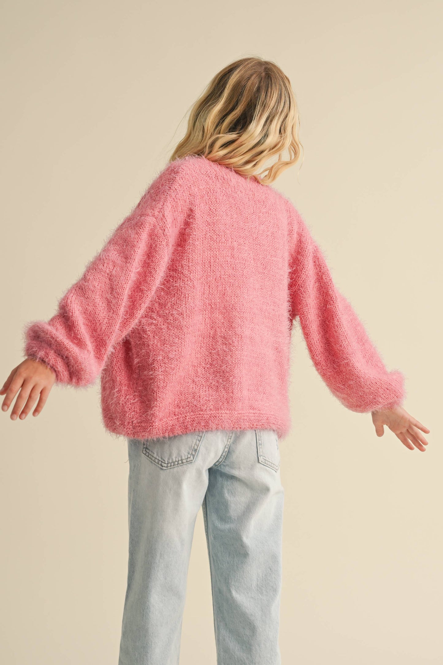 Pretty In Pink Cardigan- Tweens (7-14)