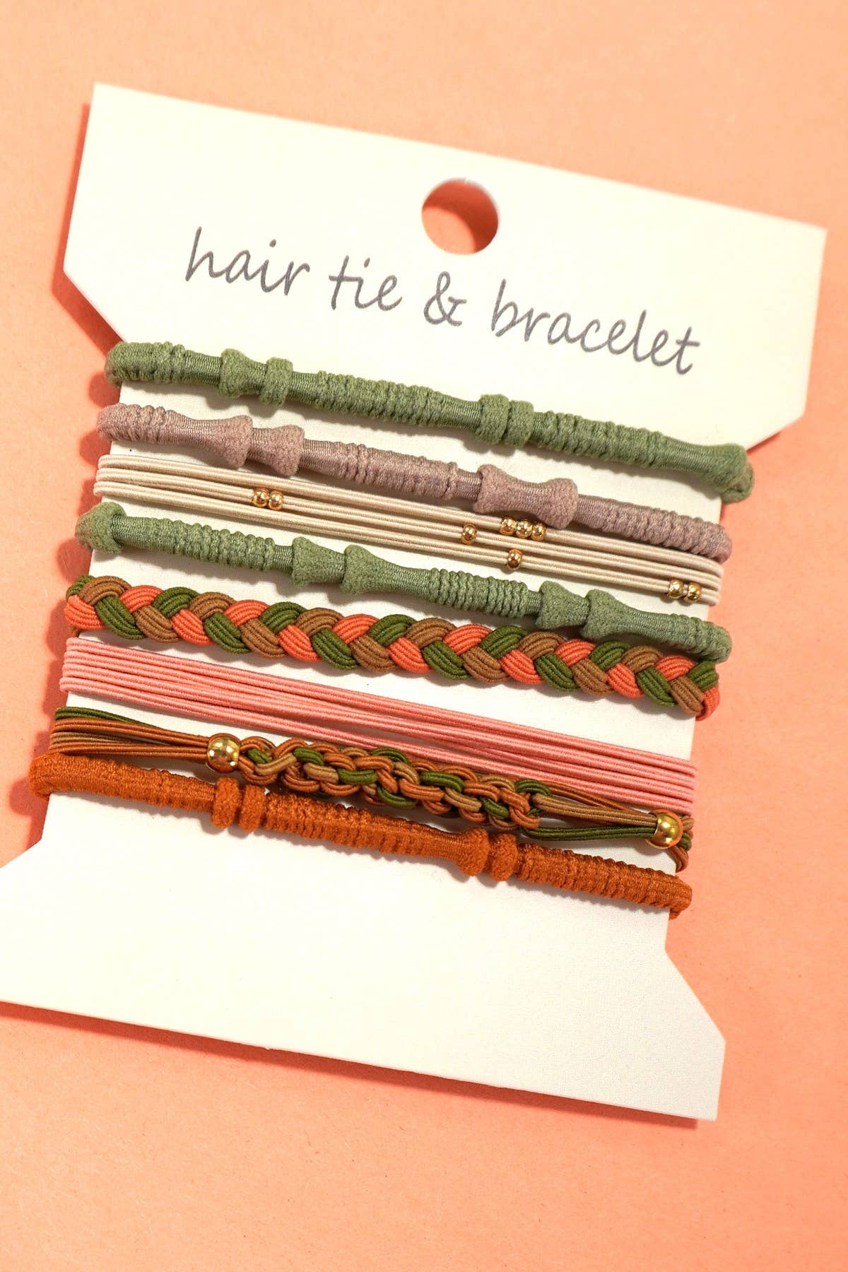 Boho Dual Function Knot Bracelet Hair Ties