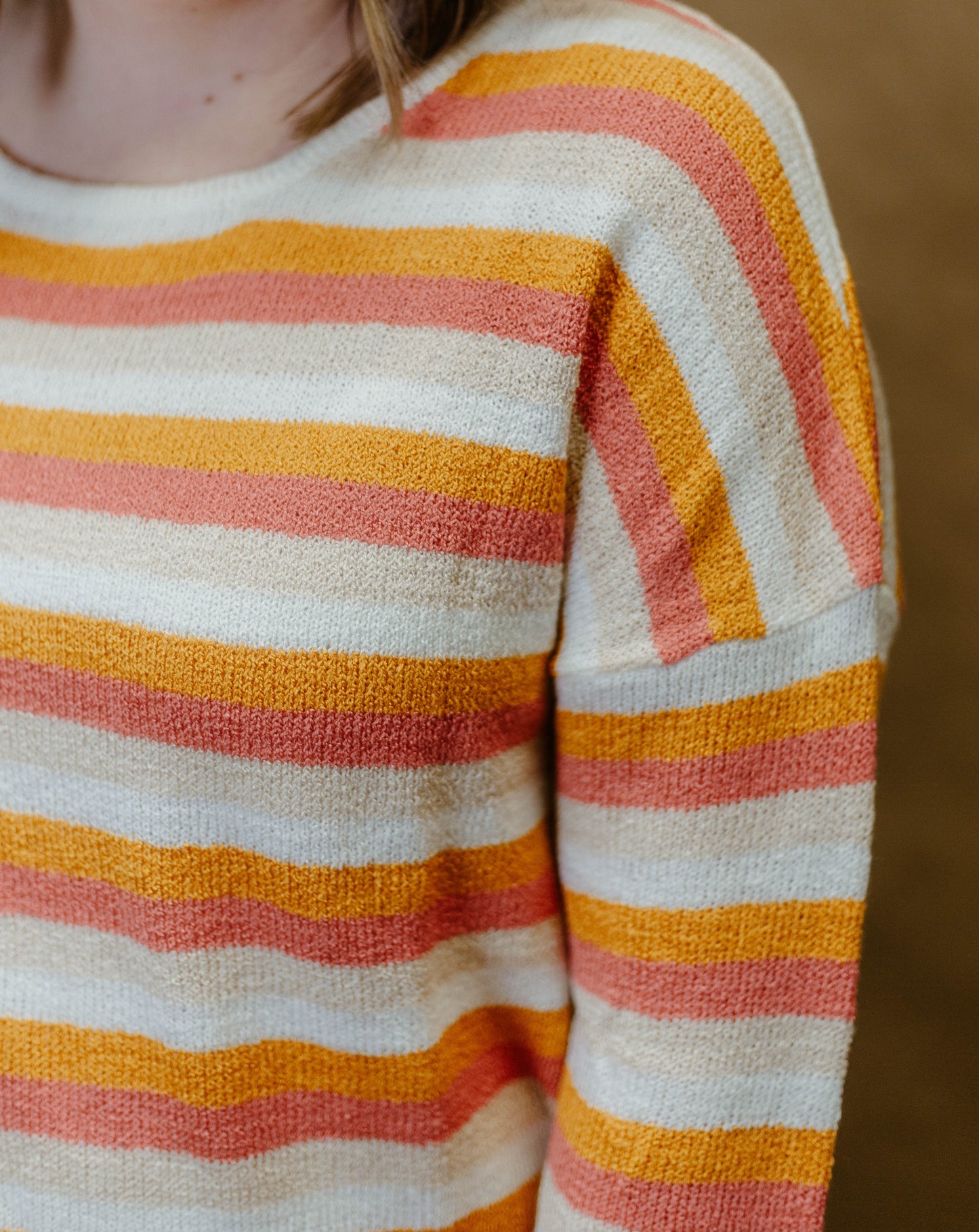 Keeping Secrets Striped Sweater